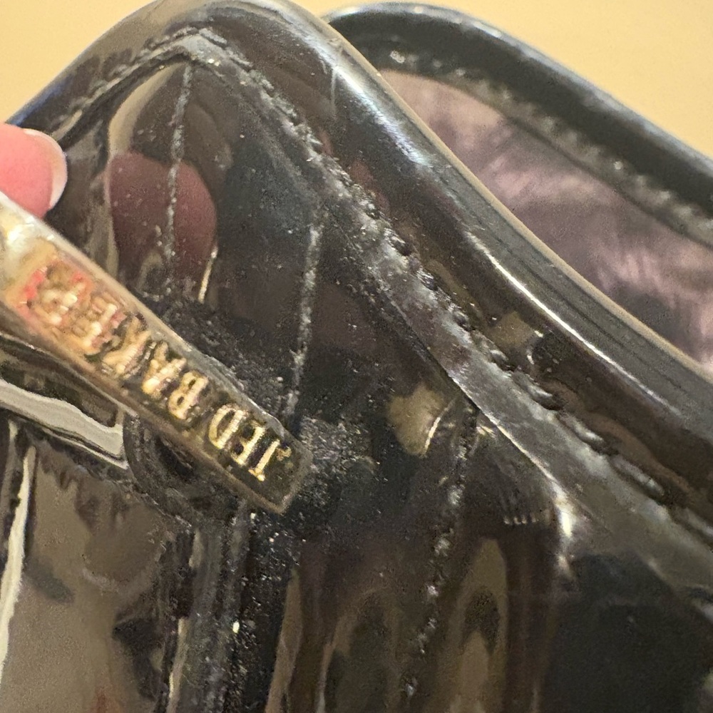 Ted Baker Glossy Black Shoulder Bag/Tote - Picture 8 of 9